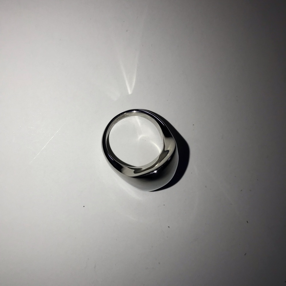 Large dome ring size 8 - Picture 5 of 8